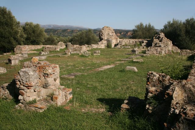 Acropolis of ancient Sparta - Archaeological remains of Lacedaemon